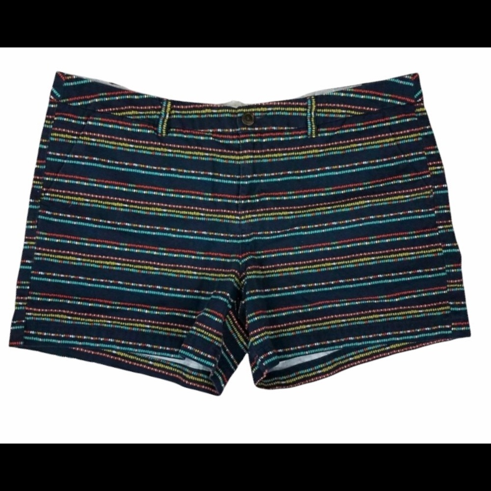 Merona Fiesta Print Polka Dot Shorts Size 14